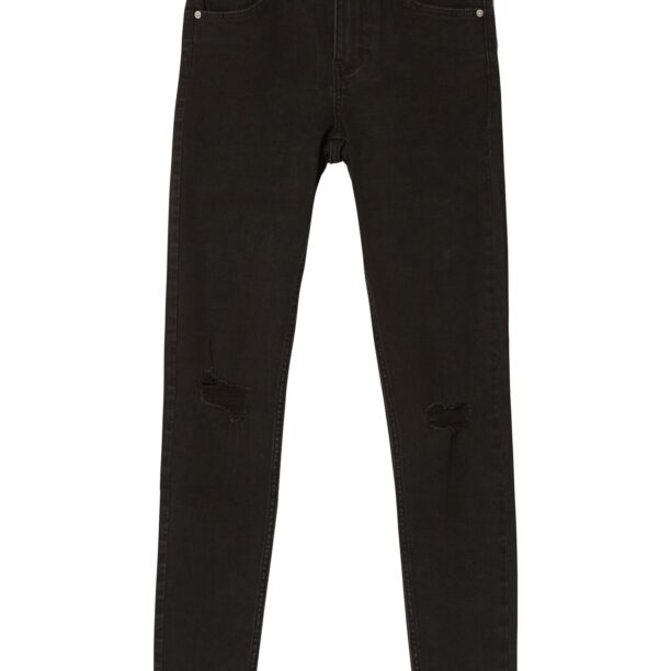 Bershka Jeans  negru denim