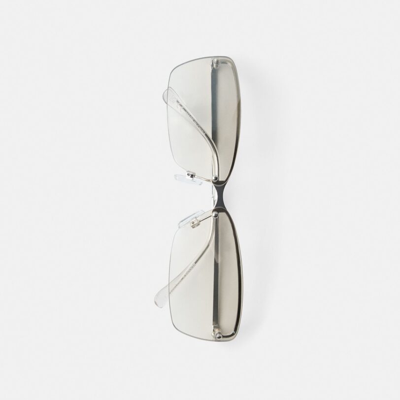 Bershka Ochelari de soare  argintiu / transparent preţ