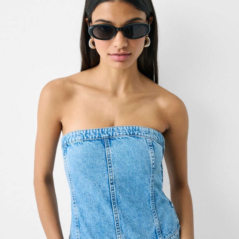 Bershka Ochelari de soare  negru preţ