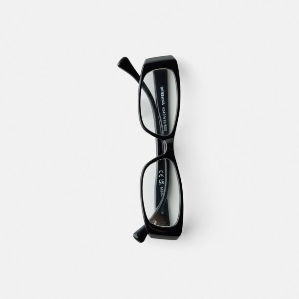 Bershka Ochelari  negru / transparent preţ