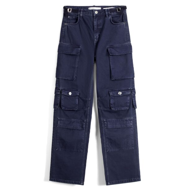 Bershka Pantaloni cu buzunare  indigo