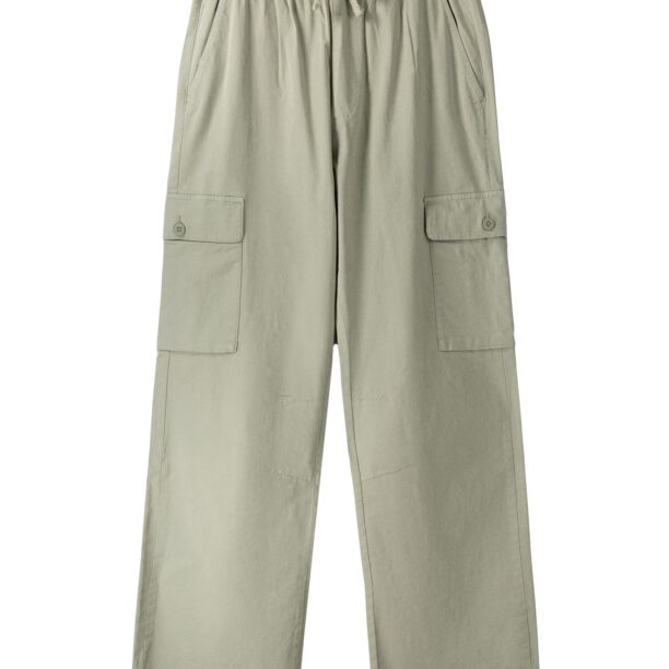 Bershka Pantaloni cu buzunare  verde pastel