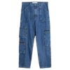 Bershka Pantaloni eleganți  albastru denim