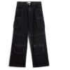 Bershka Pantaloni eleganți  negru denim