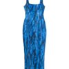 Bershka Rochie  albastru / bleumarin / azur