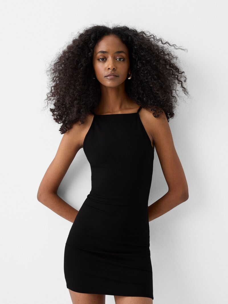 Bershka Rochie de vară  negru