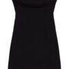 Bershka Rochie  negru