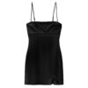 Bershka Rochie  negru