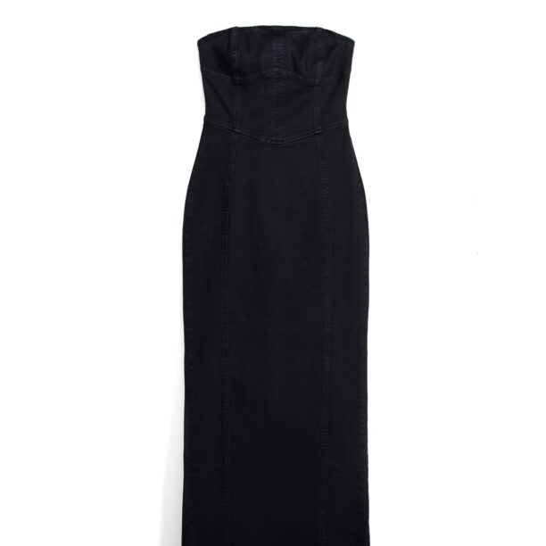 Bershka Rochie  negru denim