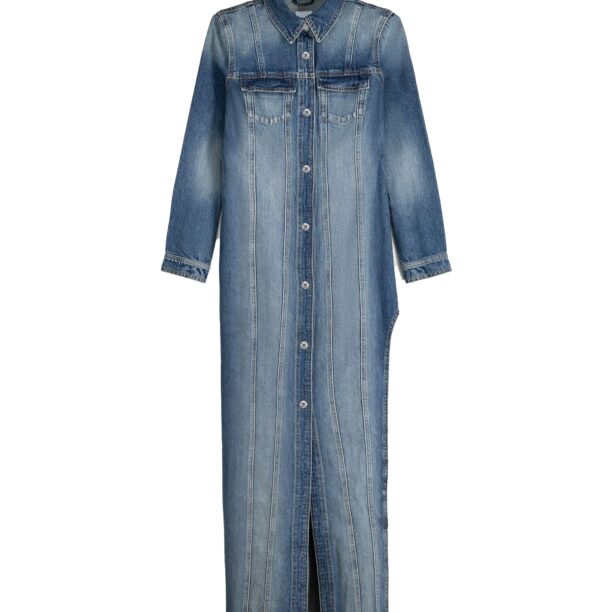 Bershka Rochie tip bluză  albastru denim