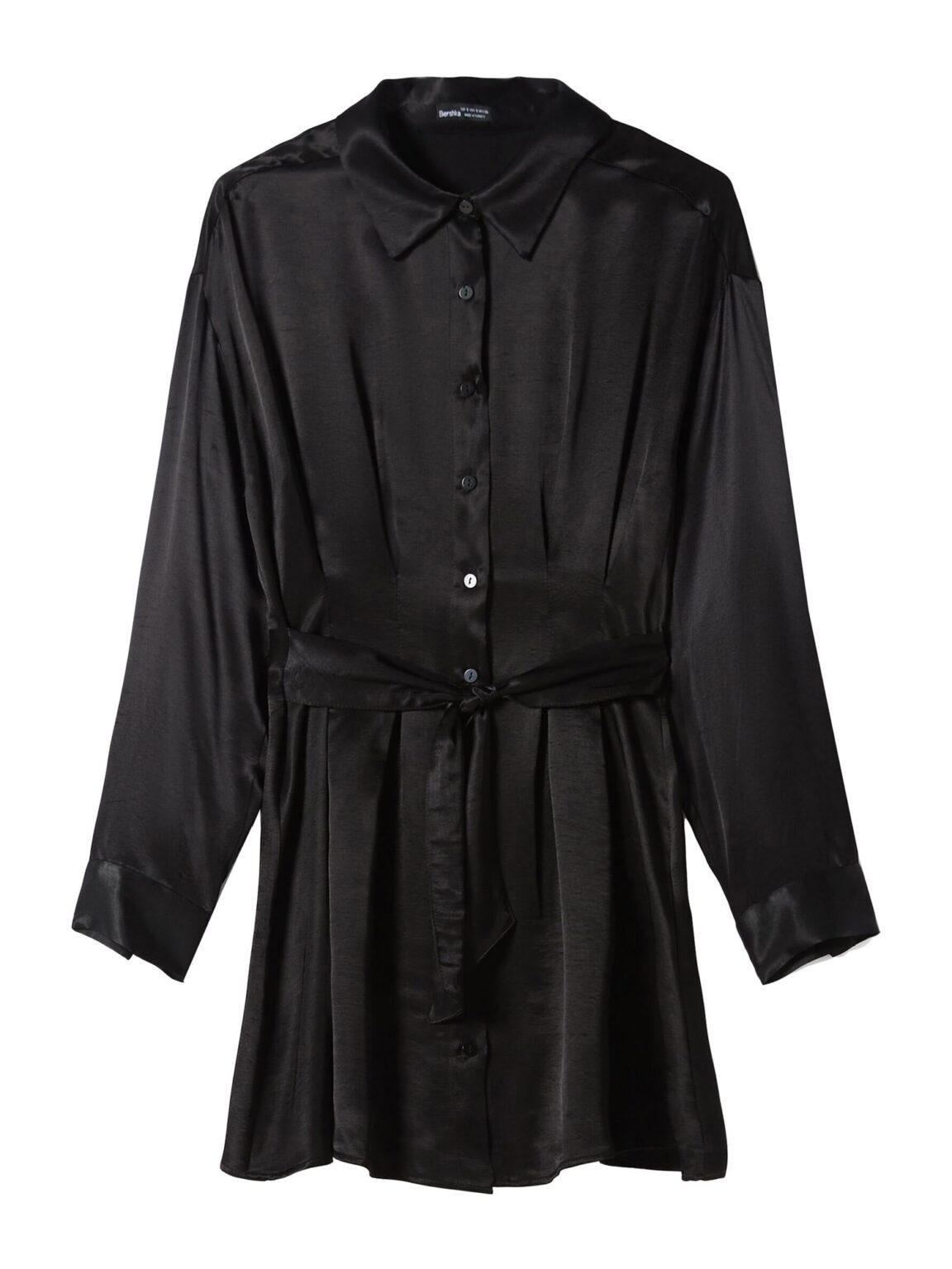 Bershka Rochie tip bluză  negru