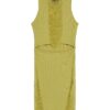 Bershka Rochie tricotat  verde