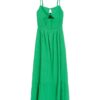 Bershka Rochie  verde iarbă