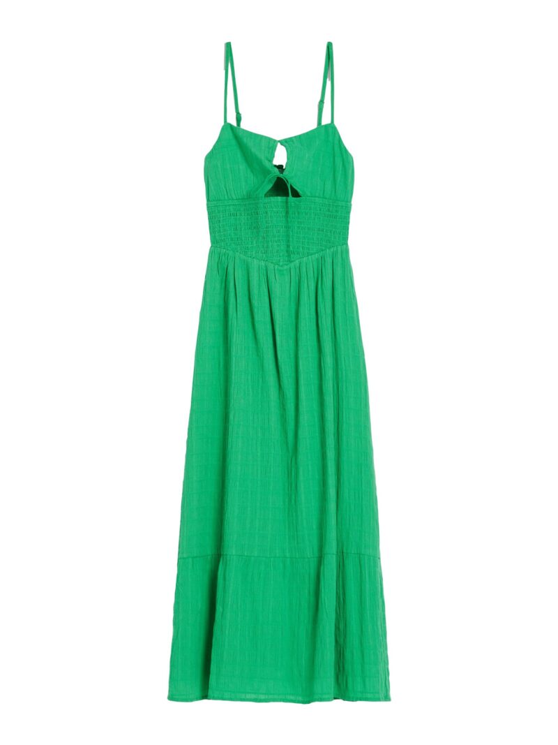 Bershka Rochie  verde iarbă