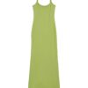 Bershka Rochie  verde măr