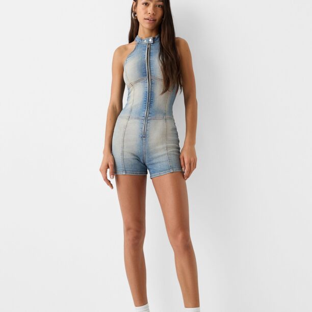 Cumpăra Bershka Salopeta  albastru denim