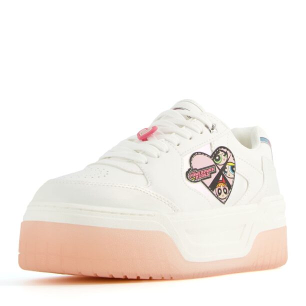 Bershka Sneaker low  albastru / roz / negru / alb