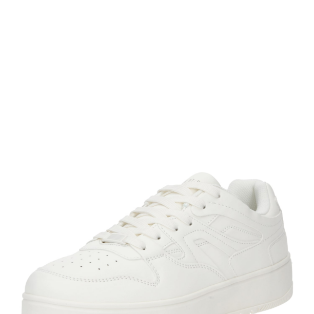 Bershka Sneaker low  gri / alb