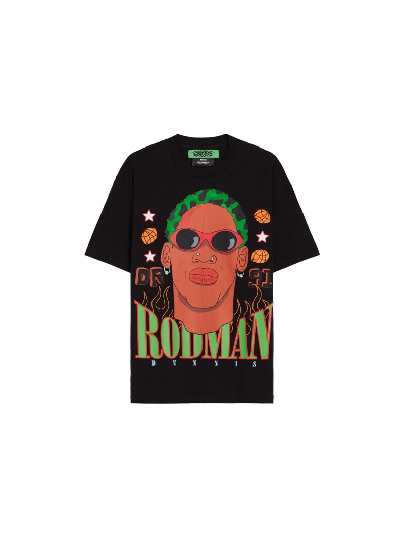 Bershka Tricou  verde / verde măr / roșu ruginiu / negru