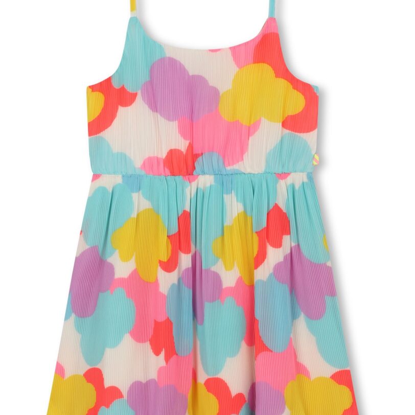 Billieblush Rochie  ecru / albastru deschis / galben / mov deschis