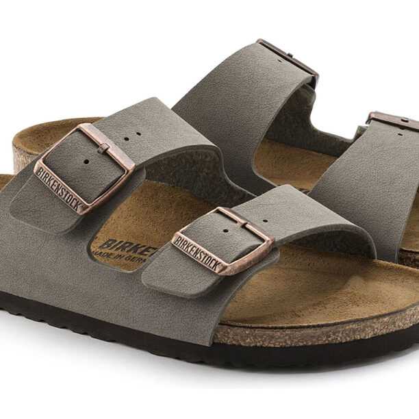 Birkenstock Arizona BF Nubuck Stone Regular Fit preţ