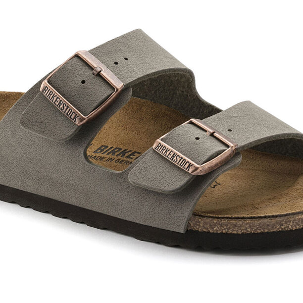 Birkenstock Arizona BF Nubuck Stone Regular Fit