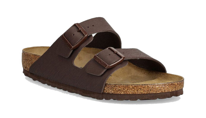 Birkenstock Arizona BF Saffiano Roast Regular Fit