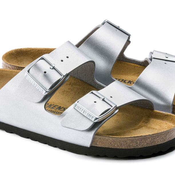 Birkenstock Arizona BF Silver Regular Fit preţ