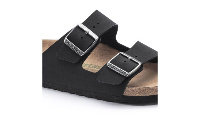 Birkenstock Arizona BFBC Earthy Vegan Black Regular Fit - imagine 7