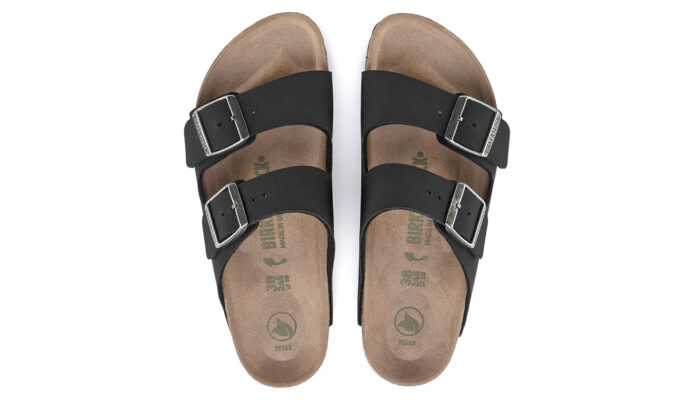 Birkenstock Arizona BFBC Earthy Vegan Black Regular Fit - imagine 8