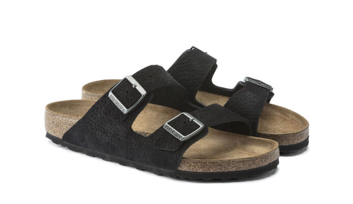 Cumpăra Birkenstock Arizona BS Desert Buck Black Narrow Fit