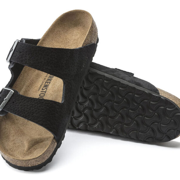 Preţ Birkenstock Arizona BS Desert Buck Black Narrow Fit