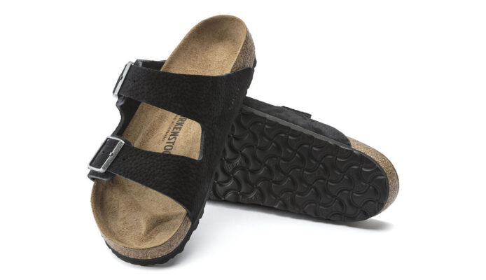 Preţ Birkenstock Arizona BS Desert Buck Black Narrow Fit