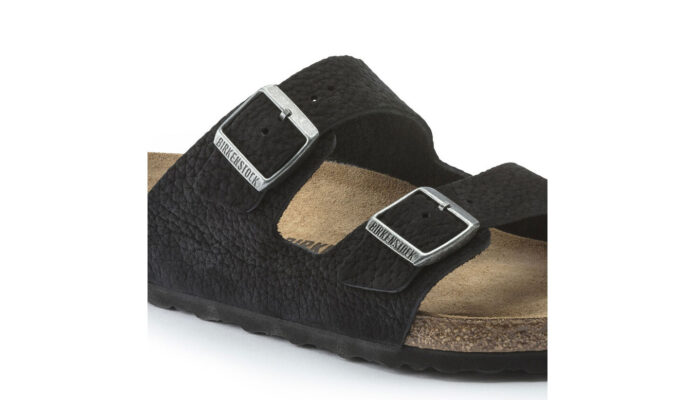 Birkenstock Arizona BS Desert Buck Black Narrow Fit - imagine 8