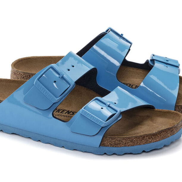 Birkenstock Arizona BS Patent Sky Blue Regular fit preţ