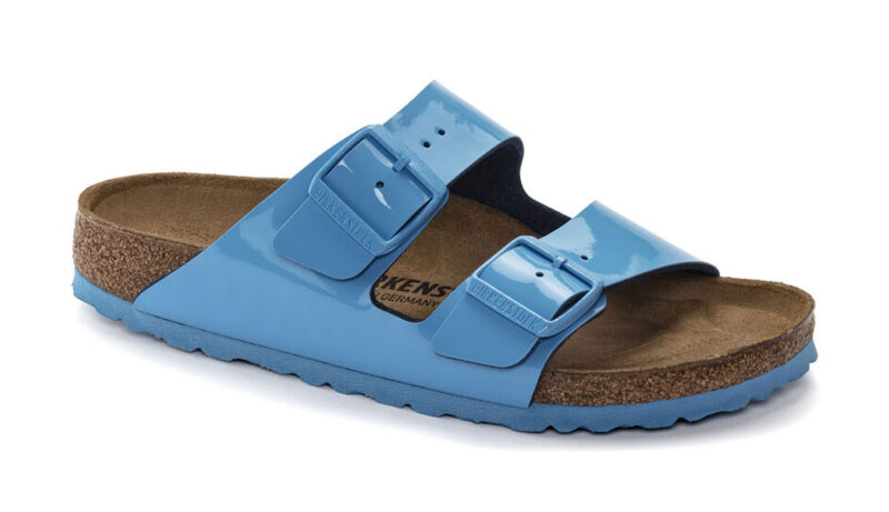 Birkenstock Arizona BS Patent Sky Blue Regular fit