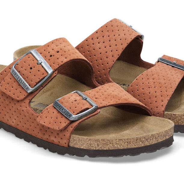 Cumpăra Birkenstock Arizona BS Suede Embossed Narrow Fit