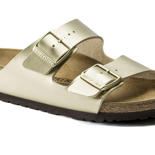 Birkenstock Arizona Birko-Flor Gold Regular Fit