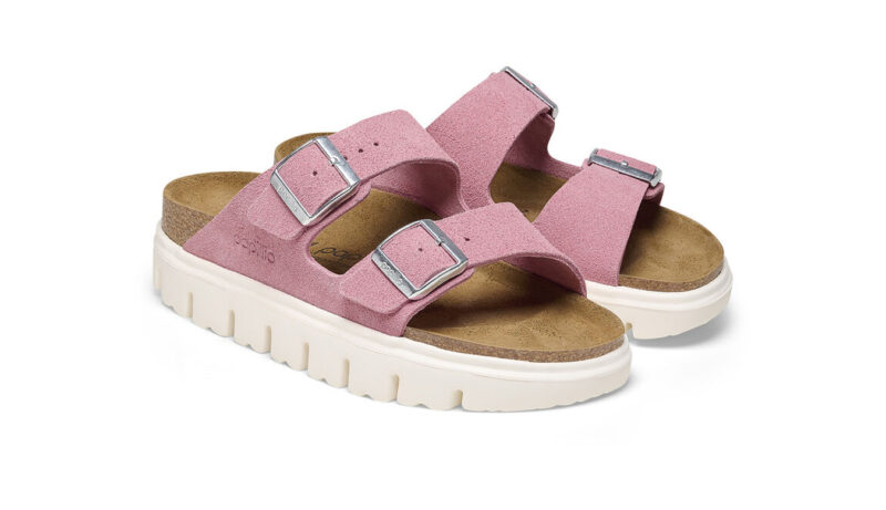 Cumpăra Birkenstock Arizona Chunky Suede Leather Narrow Fit