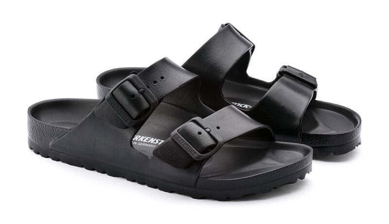 Original Birkenstock Arizona EVA Black Narrow Fit