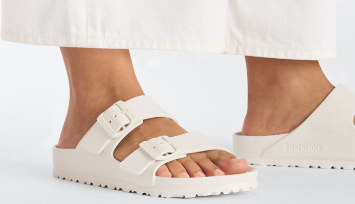 Preţ Birkenstock Arizona EVA Narrow Fit Eggshell