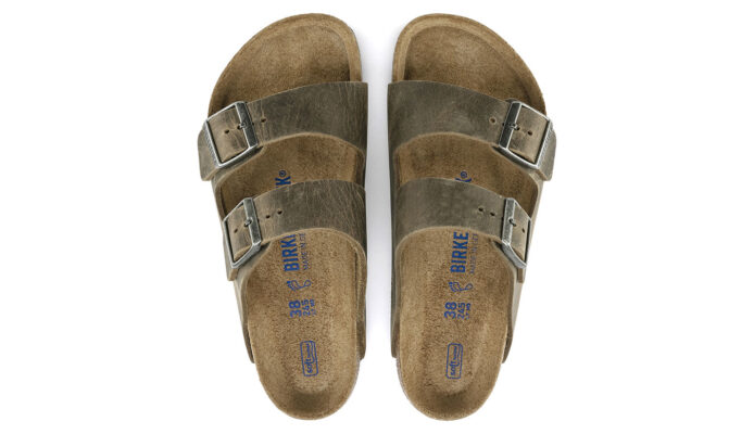 Birkenstock Arizona FL WB Faded Khaki Regular Fit preţ