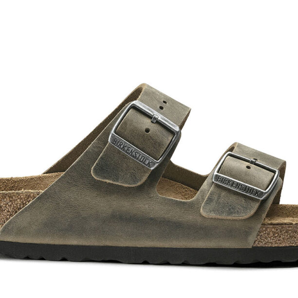 Preţ Birkenstock Arizona FL WB Faded Khaki Regular Fit