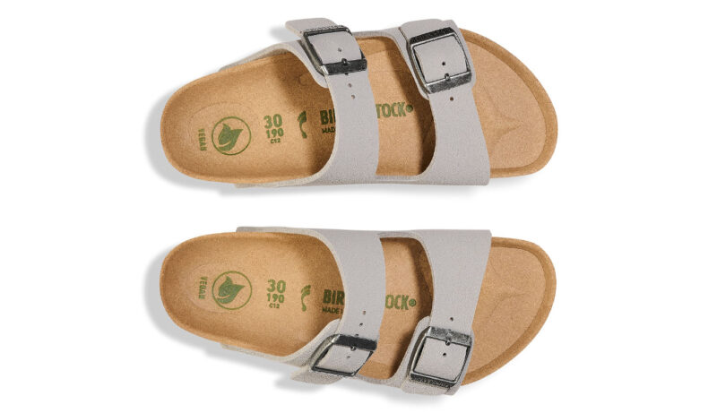 Original Birkenstock Arizona Kids Birko-Flor Birkibuc Regular Fit