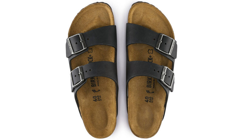 Birkenstock Arizona NU Oiled Black Regular Fit preţ