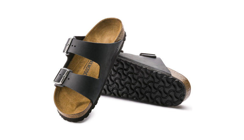 Cumpăra Birkenstock Arizona NU Oiled Black Regular Fit