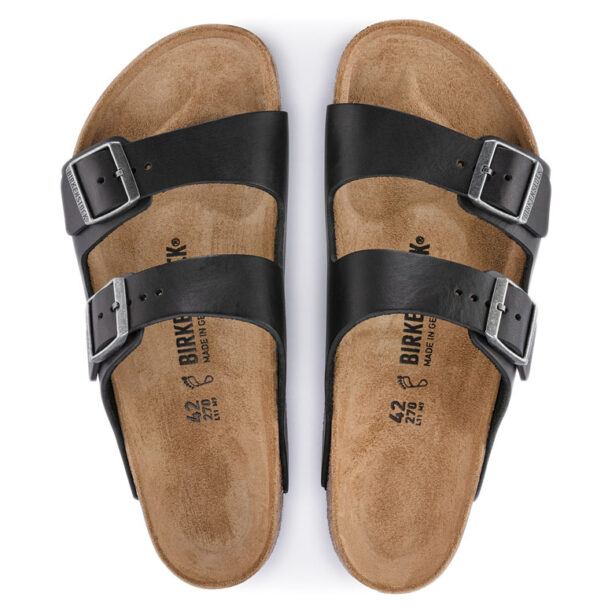 Birkenstock Arizona Natural Leather Narrow Fit preţ