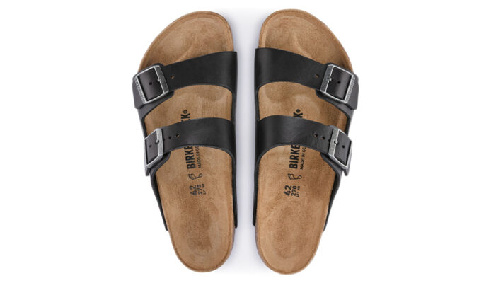 Birkenstock Arizona Natural Leather Narrow Fit preţ