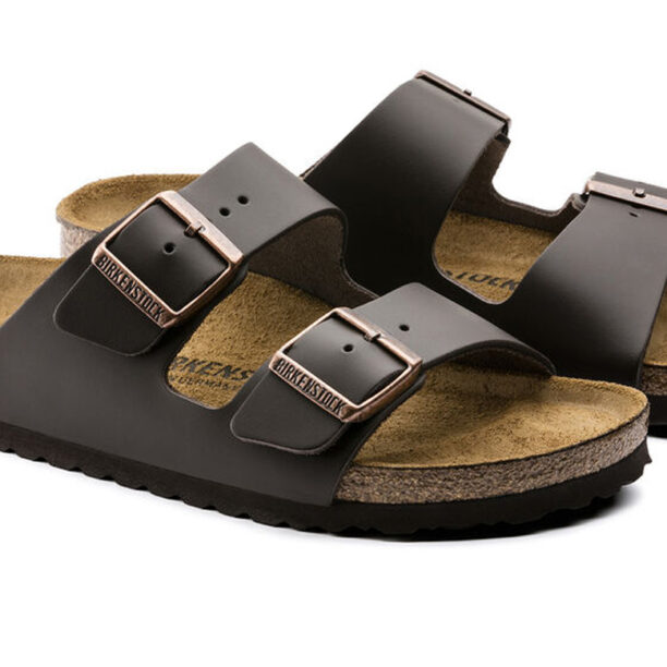 Birkenstock Arizona Natural Leather Narrow Fit preţ