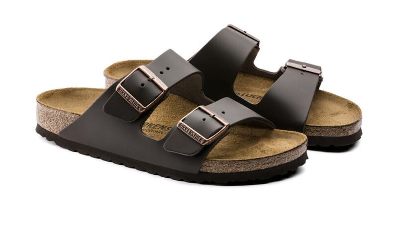 Birkenstock Arizona Natural Leather Narrow Fit preţ